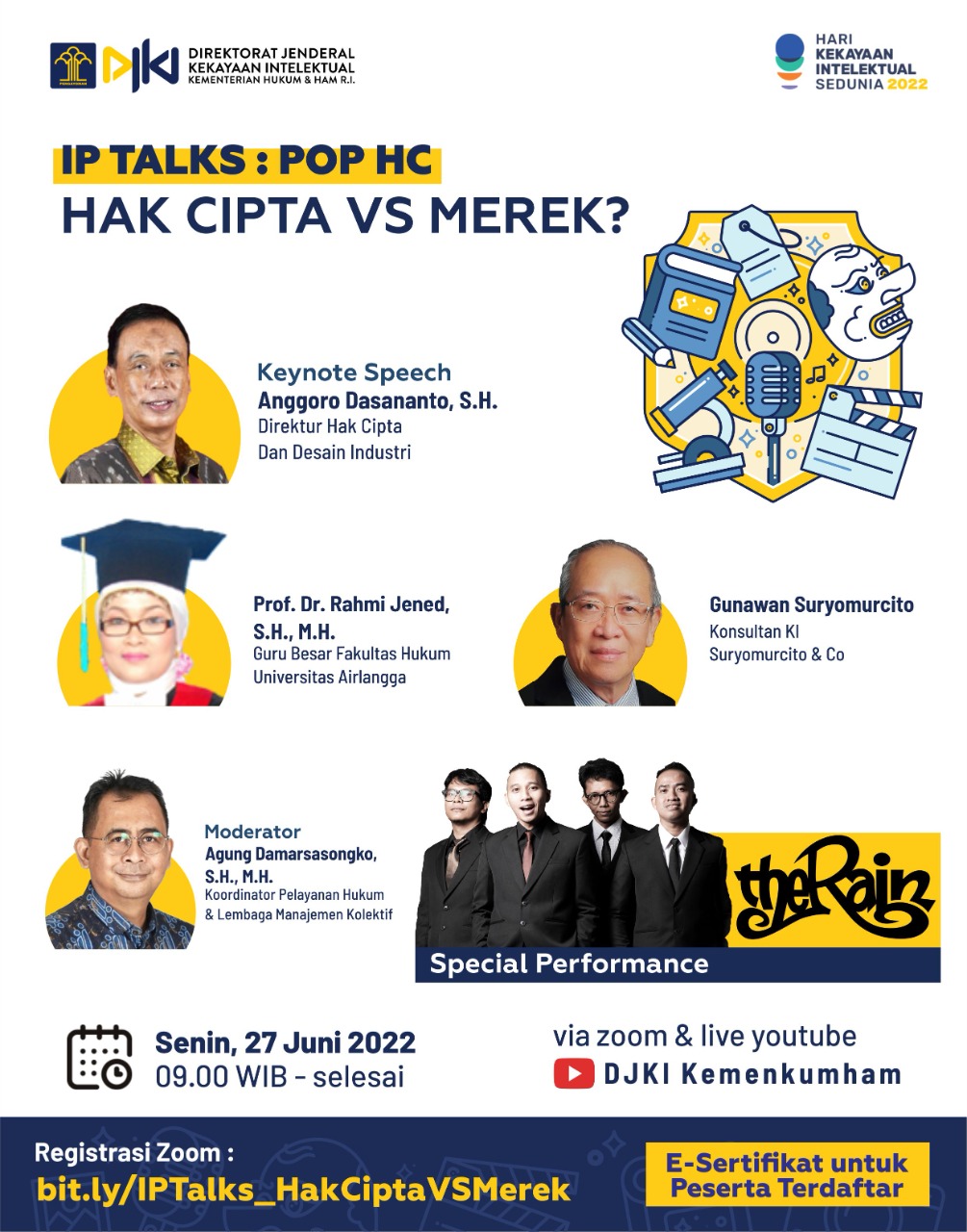 IP Talks : POP HC - Hak Cipta VS Merek